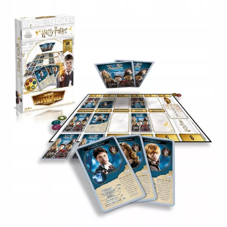 GRA KARCIANA TOP TRUMPS BATTLE MAT HARRY POTTER