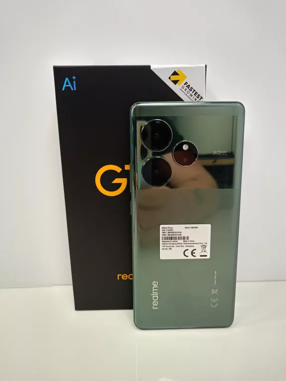 TELEFON REALME GT6 16/512GB ZIELONY STAN IDEALNY KPL