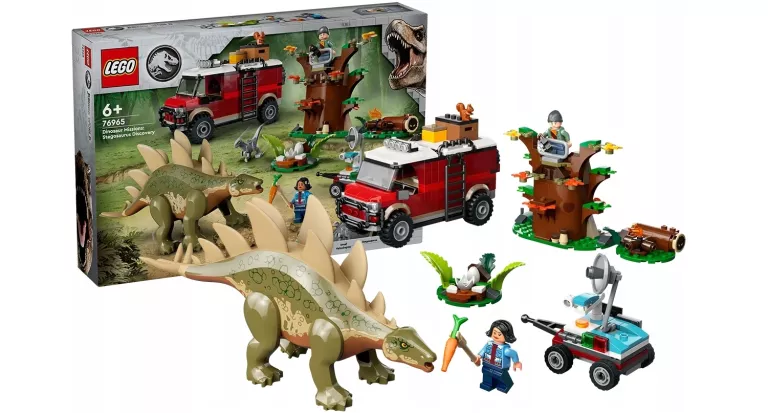 LEGO JURASSIC WORLD. DINOMISJE: ODKRYCIE STEGOZAURA 76965