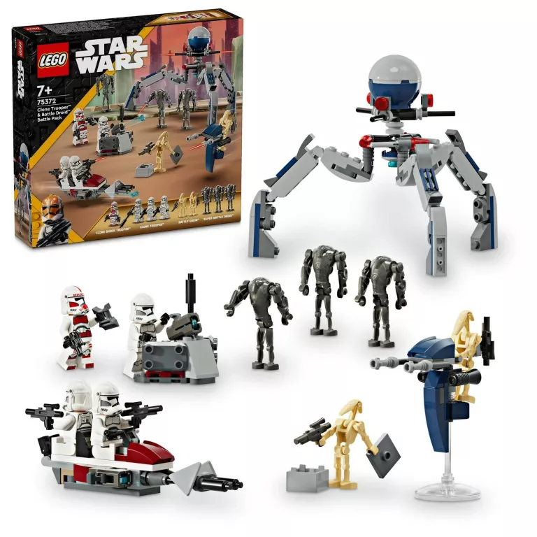 LEGO STAR WARS 75372 LEGO STAR WARS 75372 CLONE TROOPER & BATTLE DROID