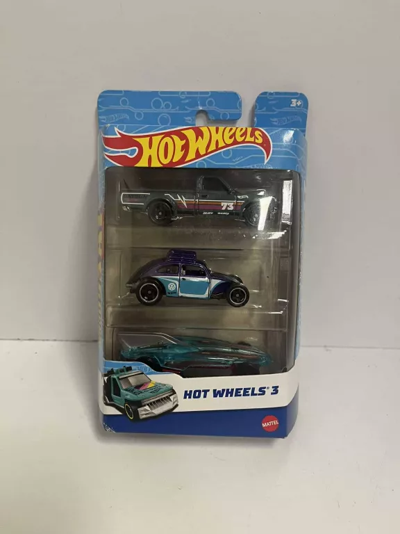 HOT WHEELS MAŁE SAMOCHODZIKI TRZYPAK 3-PAK K5904