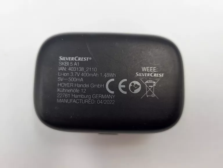 SŁUCHAWKI BEZPRZEWODOWE SILVERCREST SKBI 5 A1