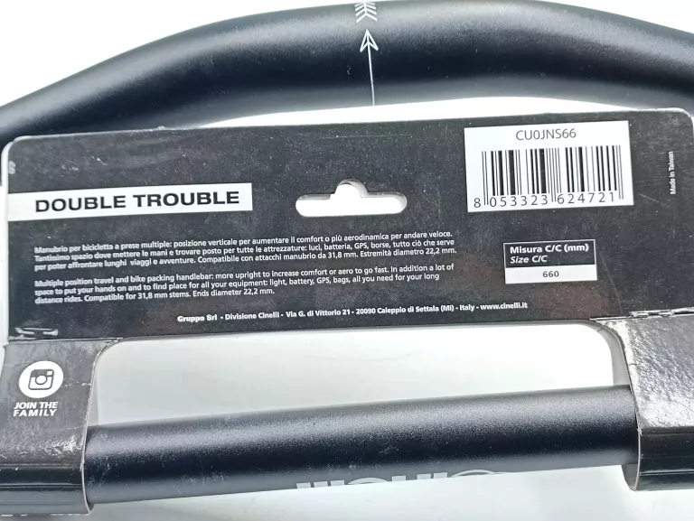 KIEROWNICA CINELLI DOUBLE TROUBLE TRAVEL HANDLEBAR