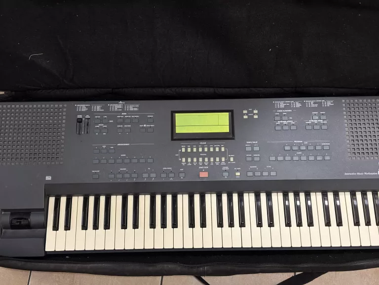 KEYBOARD KORG IS50B OPIS!