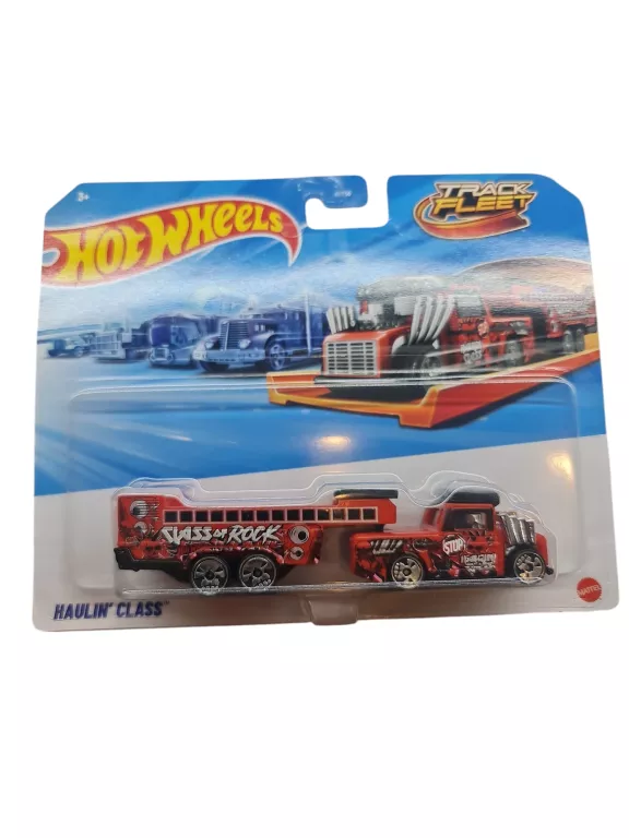 CIĘŻARÓWKA HOT WHEELS TRACK FLEET AUTKO HAULIN CLASS