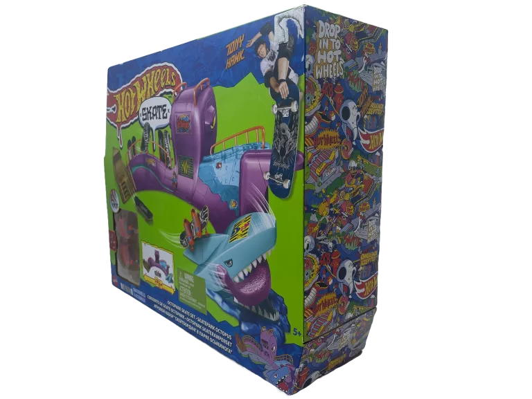 DESKOROLKA RAMPA HOT WHEELS SKATE OCTOPARK SKATE SET HMK01