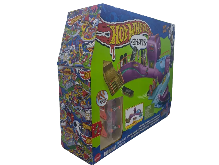 DESKOROLKA RAMPA HOT WHEELS SKATE OCTOPARK SKATE SET HMK01