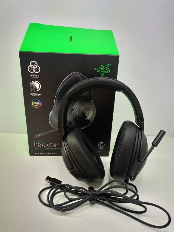 SŁUCHAWKI GAMINGOWE RAZEN KRAKEN V3 X
