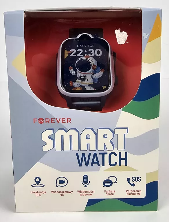 FOREVER SMARTWATCH KIDS KW-225 NIEBIESKI