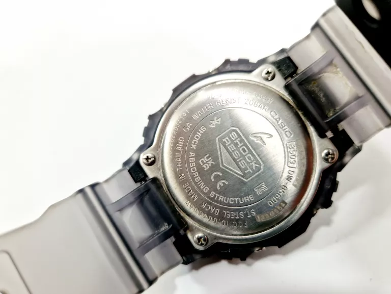 ZEGAREK G-SHOCK CASIO DW-B5600 | CZARNY PRZEZROCZYSTY | + DOW ZAK
