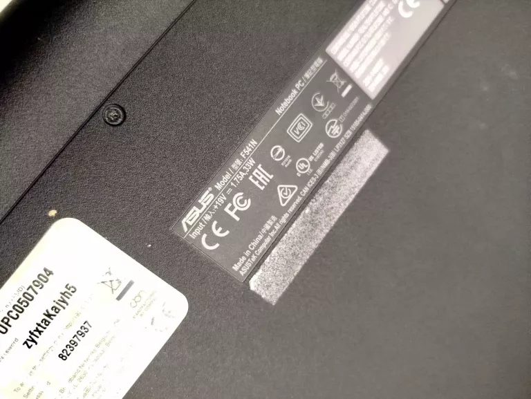 LAPTOP ASUS F541N + ZASILACZ