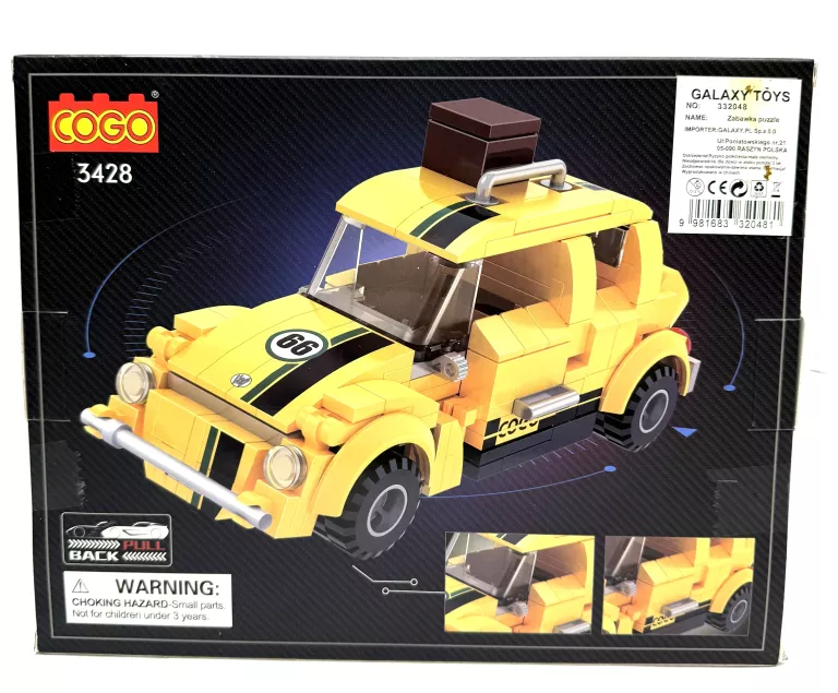 KLOCKI COGO RACE CARS 3428 KOMPLET