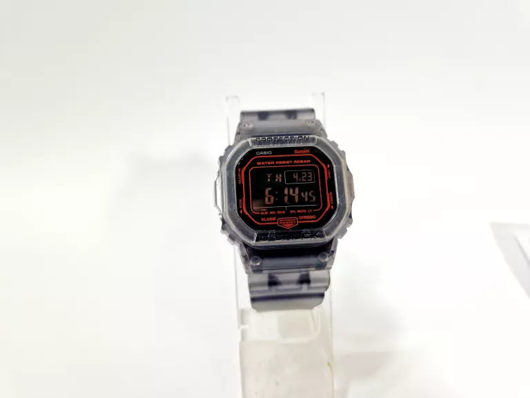 ZEGAREK G-SHOCK CASIO DW-B5600 | CZARNY PRZEZROCZYSTY | + DOW ZAK