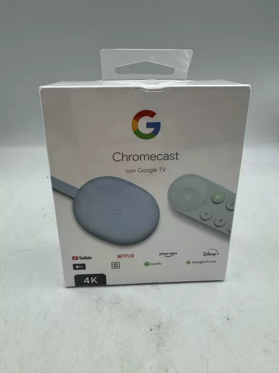 ODTWARZACZ MULTIMEDIALNY GOOGLE CHROMECAST 4.0 FULL HD 8 GB