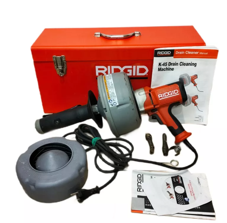 PRZEPYCHACZ DO RUR RIDGID K-45 280W KOMPLET