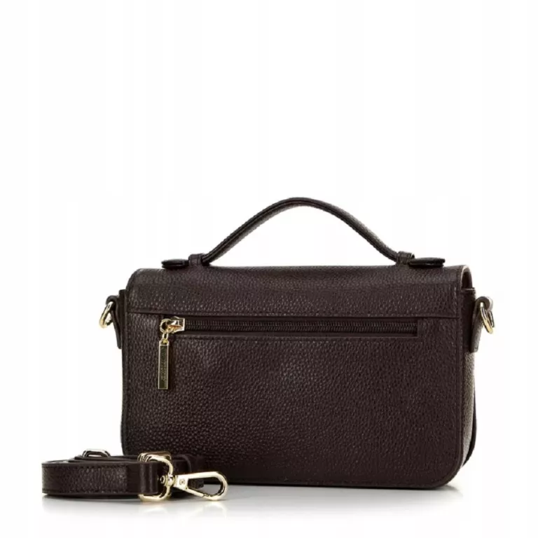 WITTCHEN TOREBKA DAMSKA CROSSBODY ZE SKÓRY BRĄZOWA