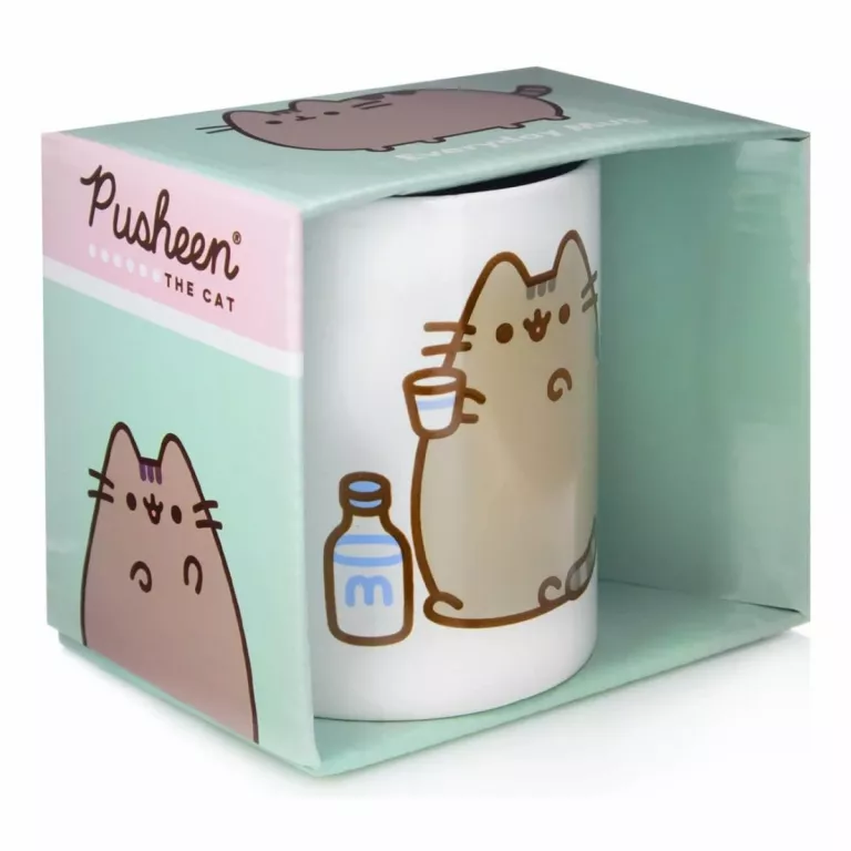 PUSHEEN PUSZIN KUBEK CERAMICZNY 315ML DZIECIĘCY MŁODZIEŻOWY