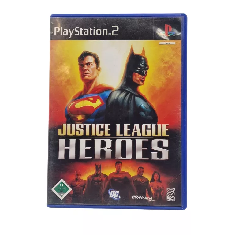 GRA JUSTICE LEAGUE HEROES / PS2