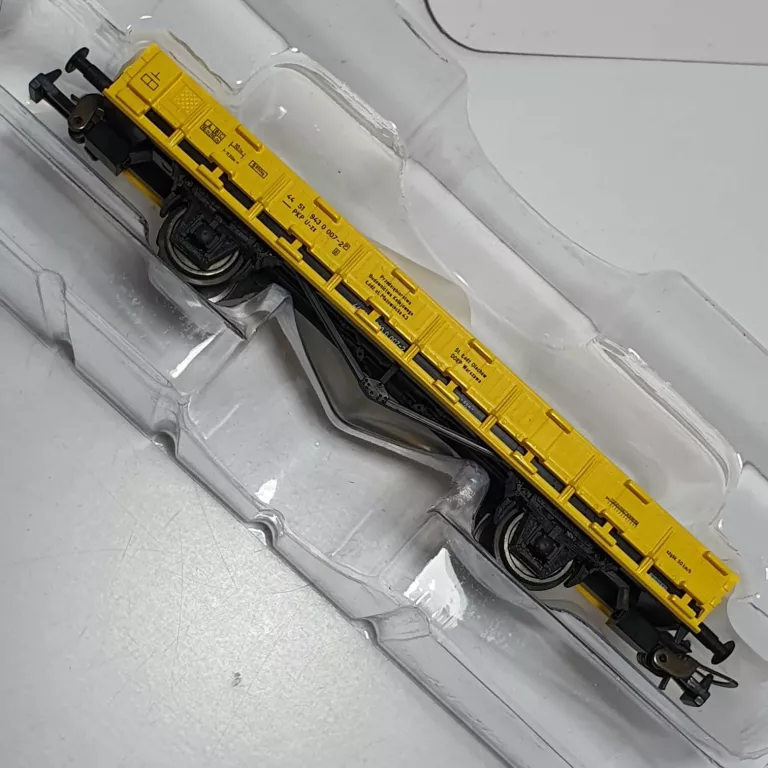 PIKO 54317 WAGON TOWAROWY NISKOBURTOWY PLATFORMA PKP ŁÓDŹ