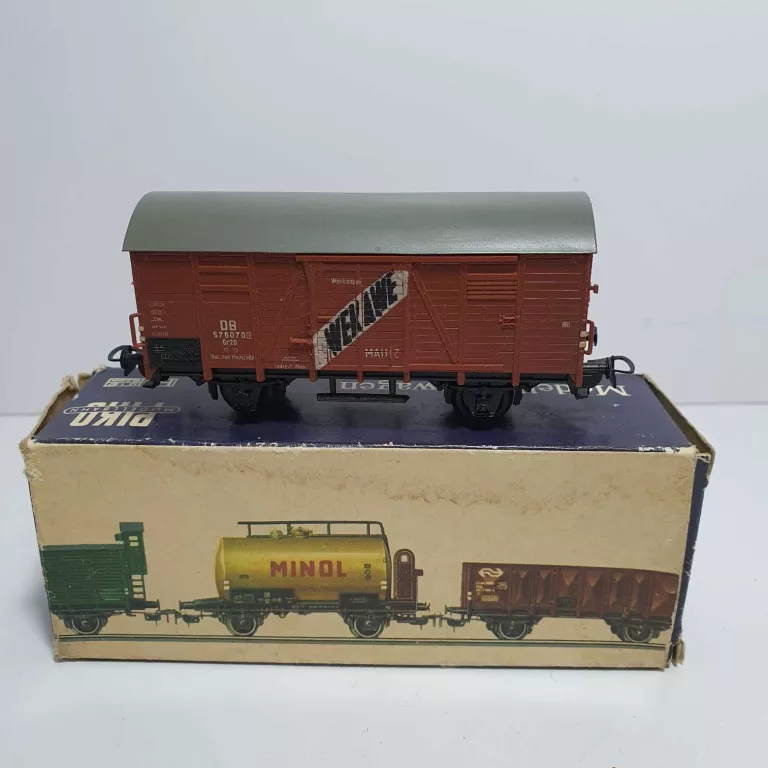 PIKO H0 5/7607/ - WAGON TOWAROWY KRYTY GR20