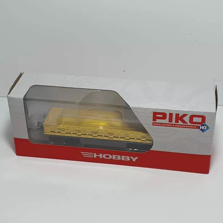 PIKO 54317 WAGON TOWAROWY NISKOBURTOWY PLATFORMA PKP ŁÓDŹ