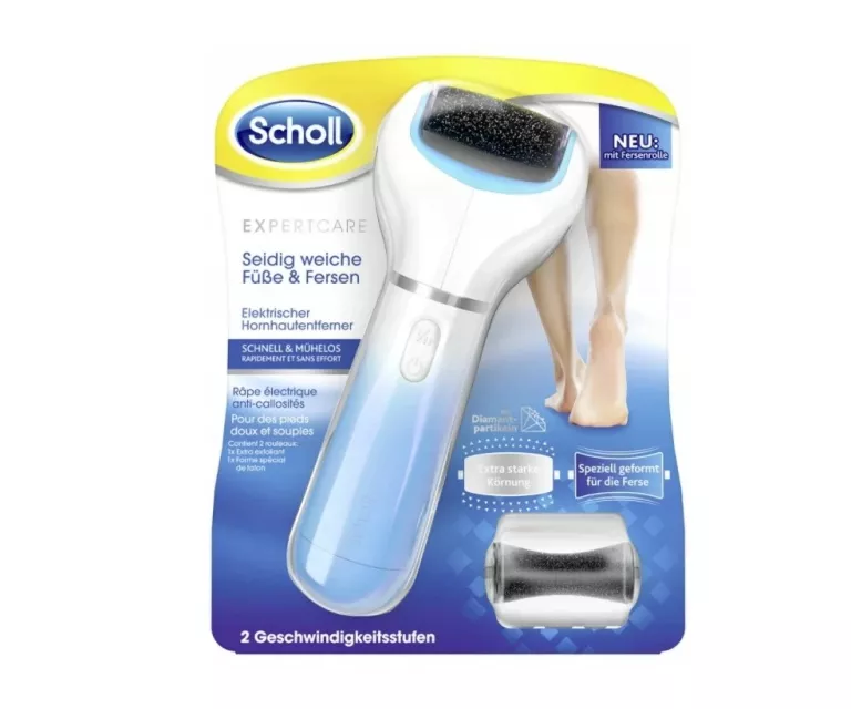SCHOLL EXPERT CARE: GŁOWICA DIAMENTOWA, NIEBIESKA