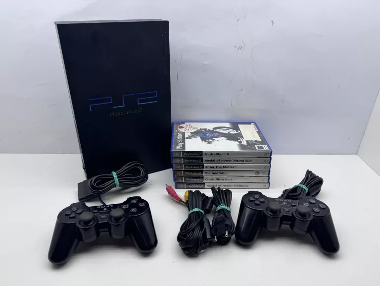 KONSOLA SONY PLAYSTATION 2 PS2 SCPH-50003 ZESTAW