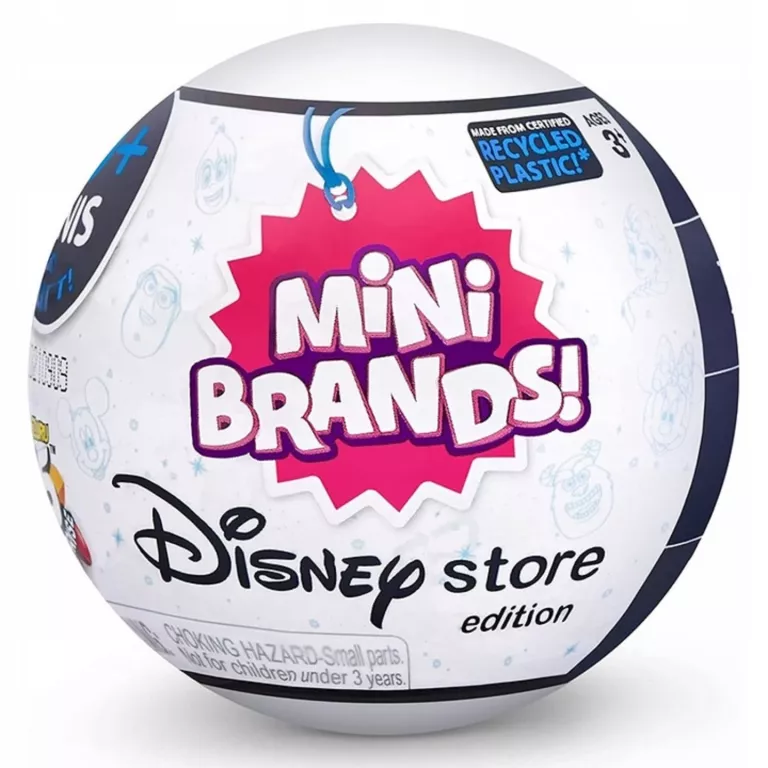 DISNEY 5 SURPRISE MINI BRANDS KULA MINIATURKI KOLEKCJONERSKIE 77114