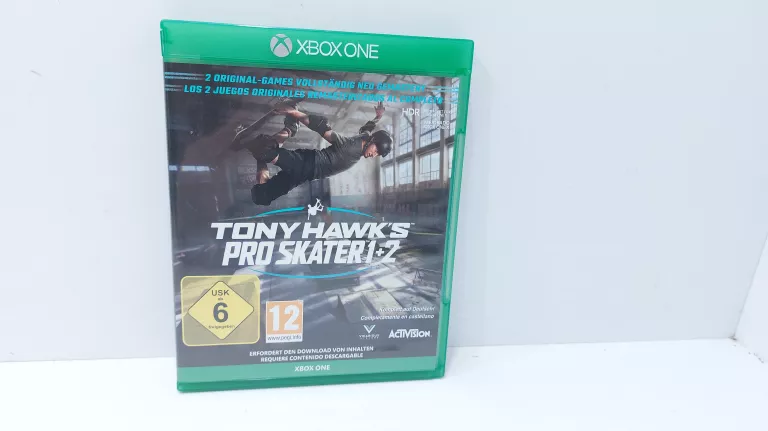 GRA XBOX ONE TONY HAWKS PRO SKATER 1+2