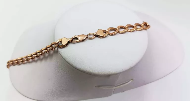 ZŁOTY  ŁAŃCUSZEK P.585 15,10G 63CM