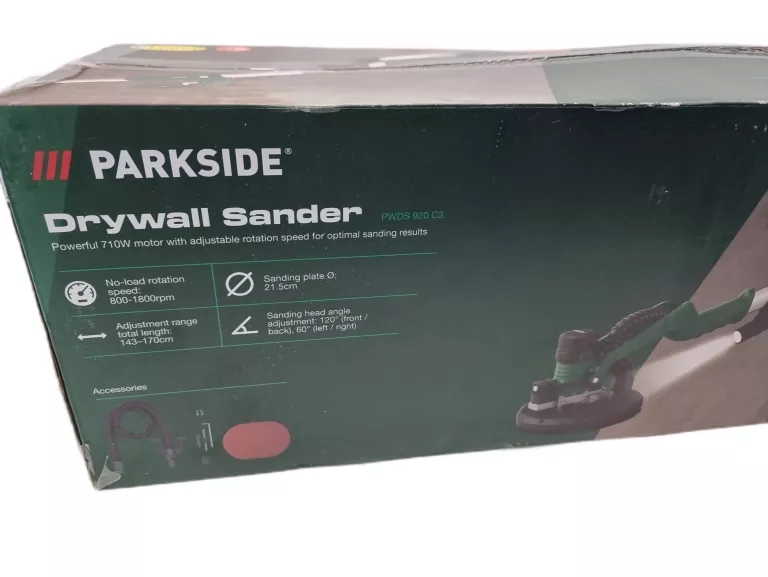 SZLIFIERKA DO ŚCIAN I SUFITÓW PARKSIDE PWDS 920 C3