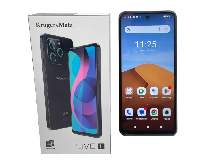 TELEFON KRUGER&MATZ LIVE 11 6.56" 6/128GB 5000MAH
