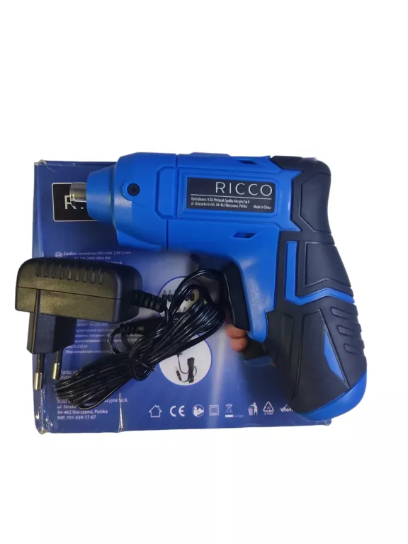 WKRĘTARKA AKUMULATOROWA RICCO TOOLS 3,6V