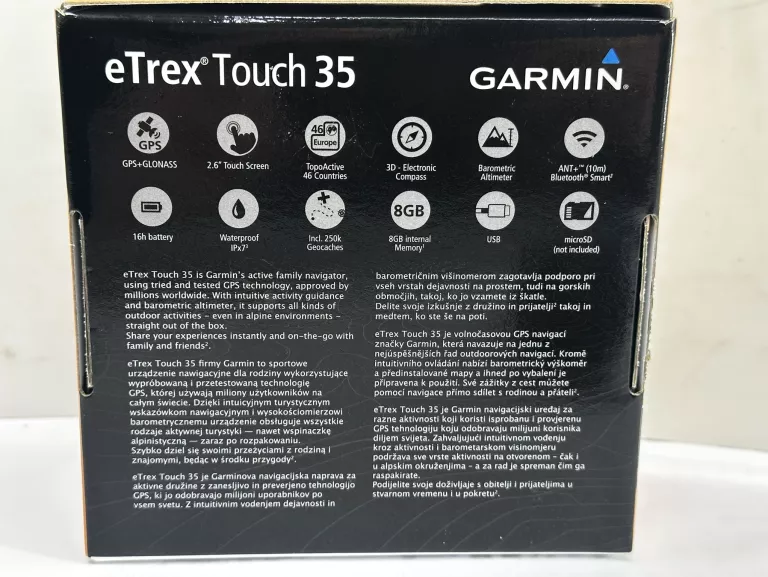 NAWIGACJA TURYSTYCZNA GARMIN ETREX TOUCH 35