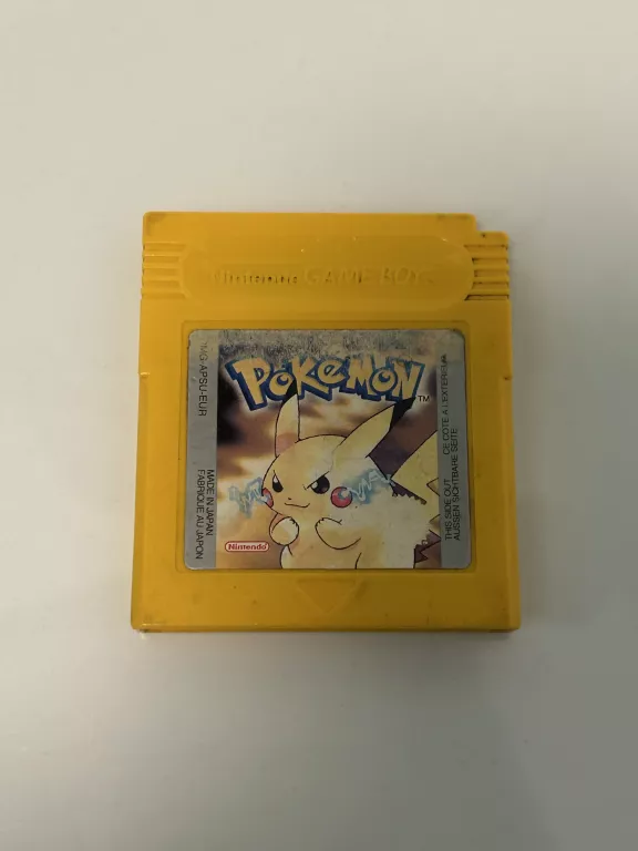 GRA POKEMON YELLOW GAMEBOY CLASSIC