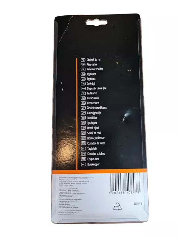 NEO NOŻYCE OBCINAK SZCZYPCE DO PESZLI RUR Z TWORZYW PCV PP PE 225MM 0-42 M