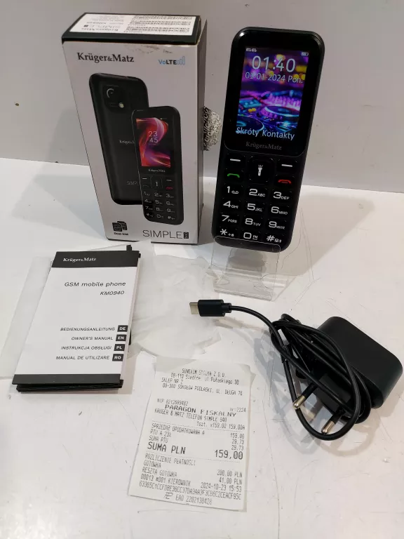 TELEFON KRUGER&MATZ SIMPLE 940