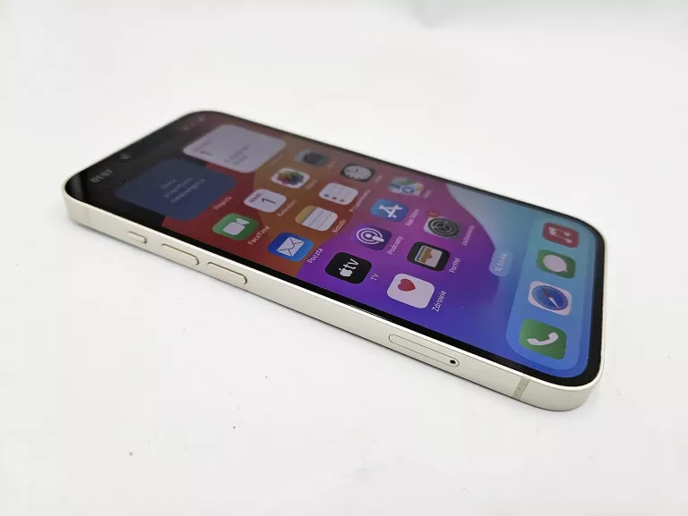 TELEFON APPLE IPHONE 13 256GB STARLIGHT KONDYCJA 89% RYSA