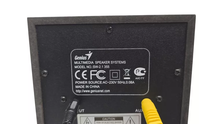 GŁOŚNIKI KOMPUTEROWE GENIUS SW 2.1 355