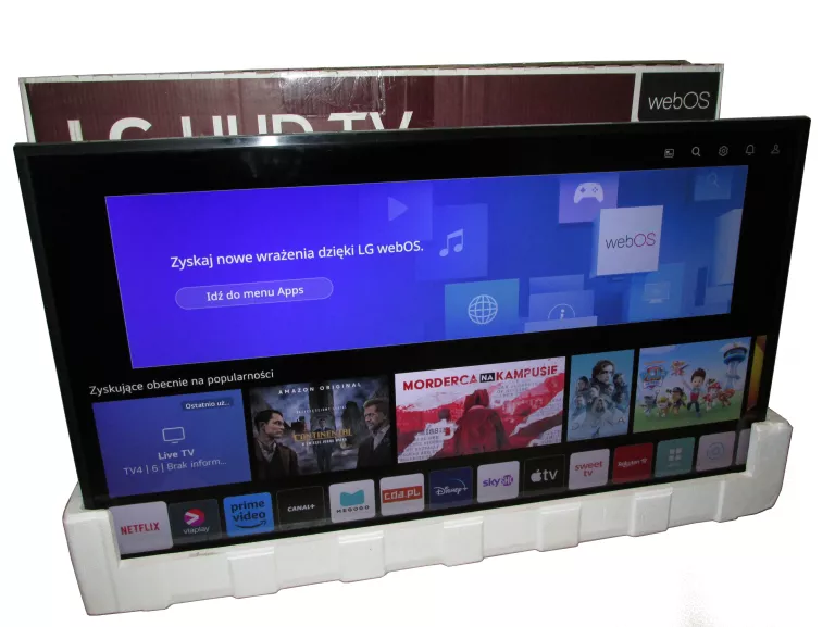 ZADBANY TELEWIZOR LED LG 50UP751C 50