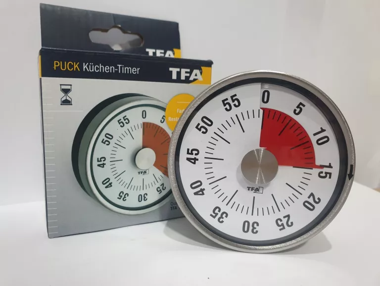 PUCK MECHANICZNY MINUTNIK KUCHENNY TFA-DOSTMANN (38.1028.10) / NA MAGNES