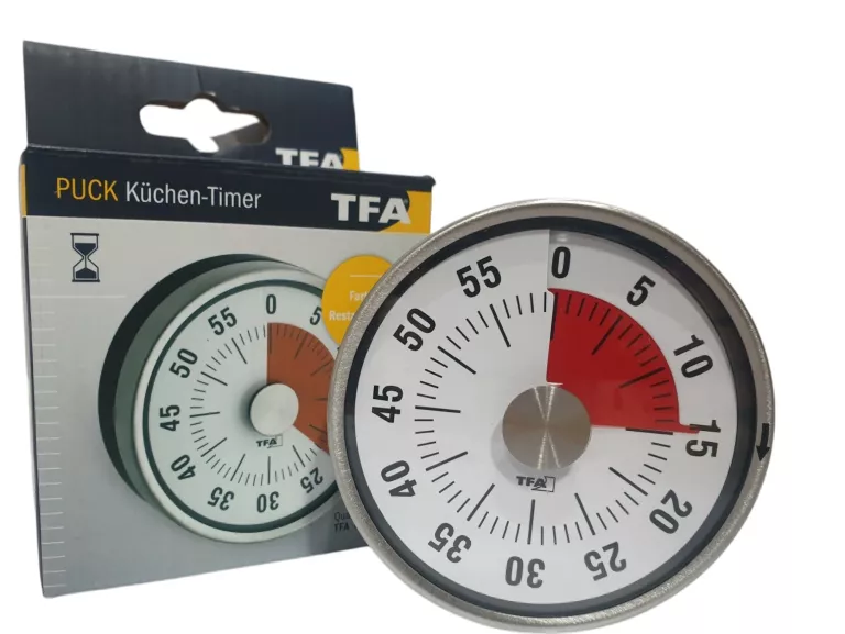 PUCK MECHANICZNY MINUTNIK KUCHENNY TFA-DOSTMANN (38.1028.10) / NA MAGNES