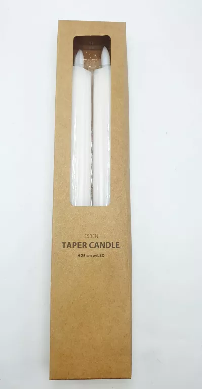 ŚWIECE /ŚWIECZKI 2 SZT NA BATERIE 25CM LED