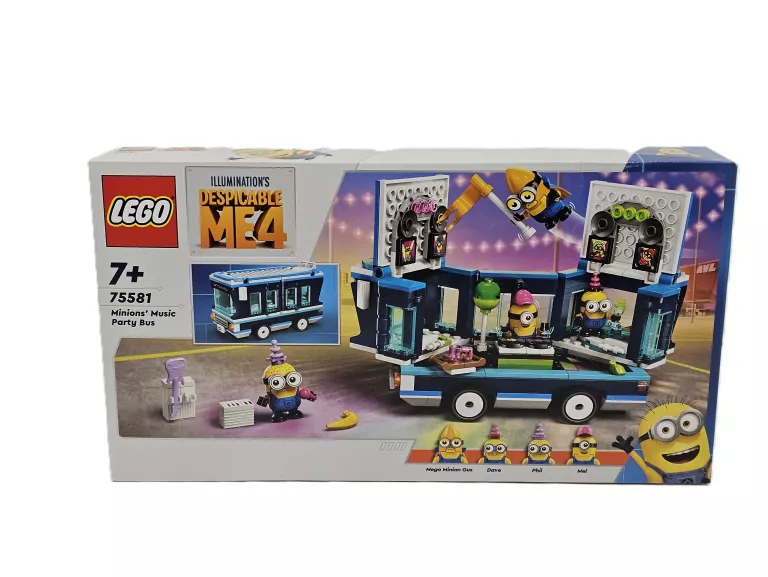 LEGO MINIONS 75581 - IMPREZOWY AUTOBUS MINIONKÓW