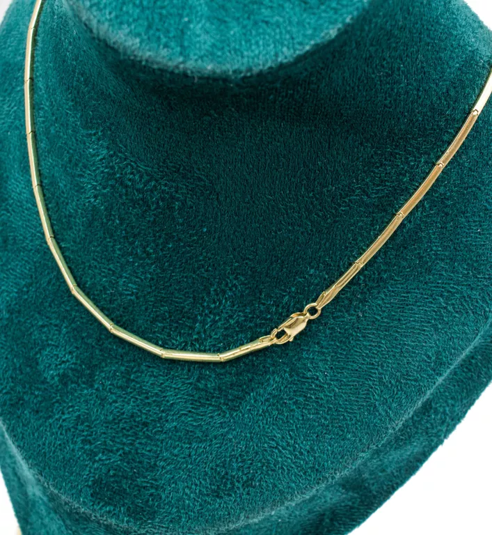 WYJĄTKOWA ZŁOTA KOLIA DAMSKA NASZYJNIK 14K W.14,7G 43 CM