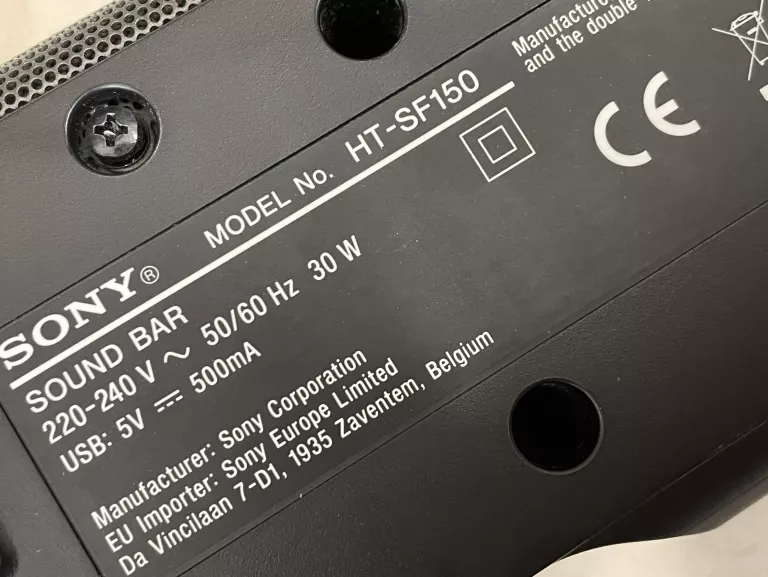 SOUNDBAR SONY HT-SF150