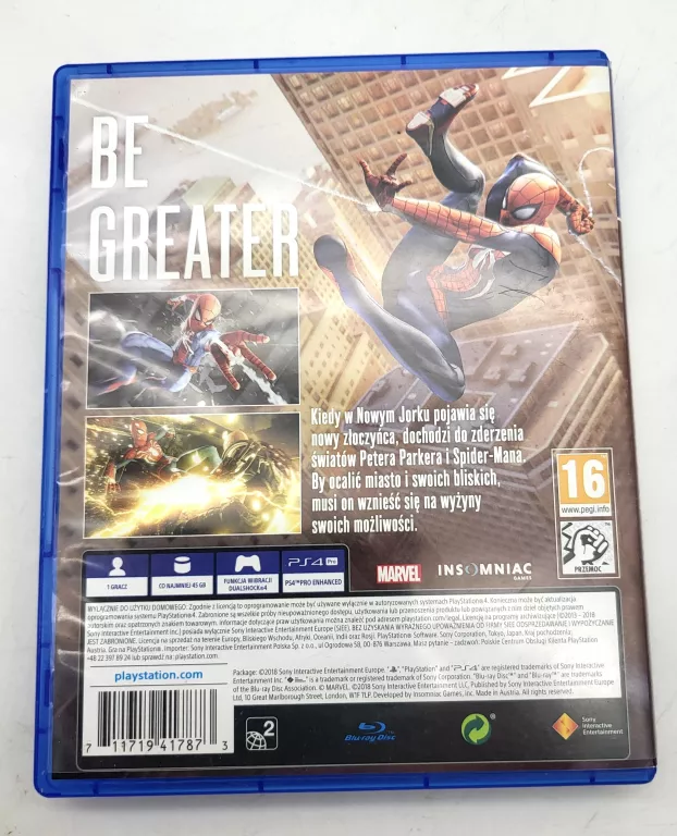 GRA PS4 SPIDER-MAN