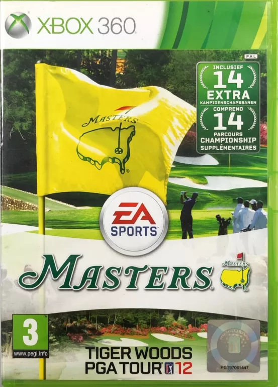 GRA NA XBOX 360 MASTERS TIGER WOODS PGA TOUR 12