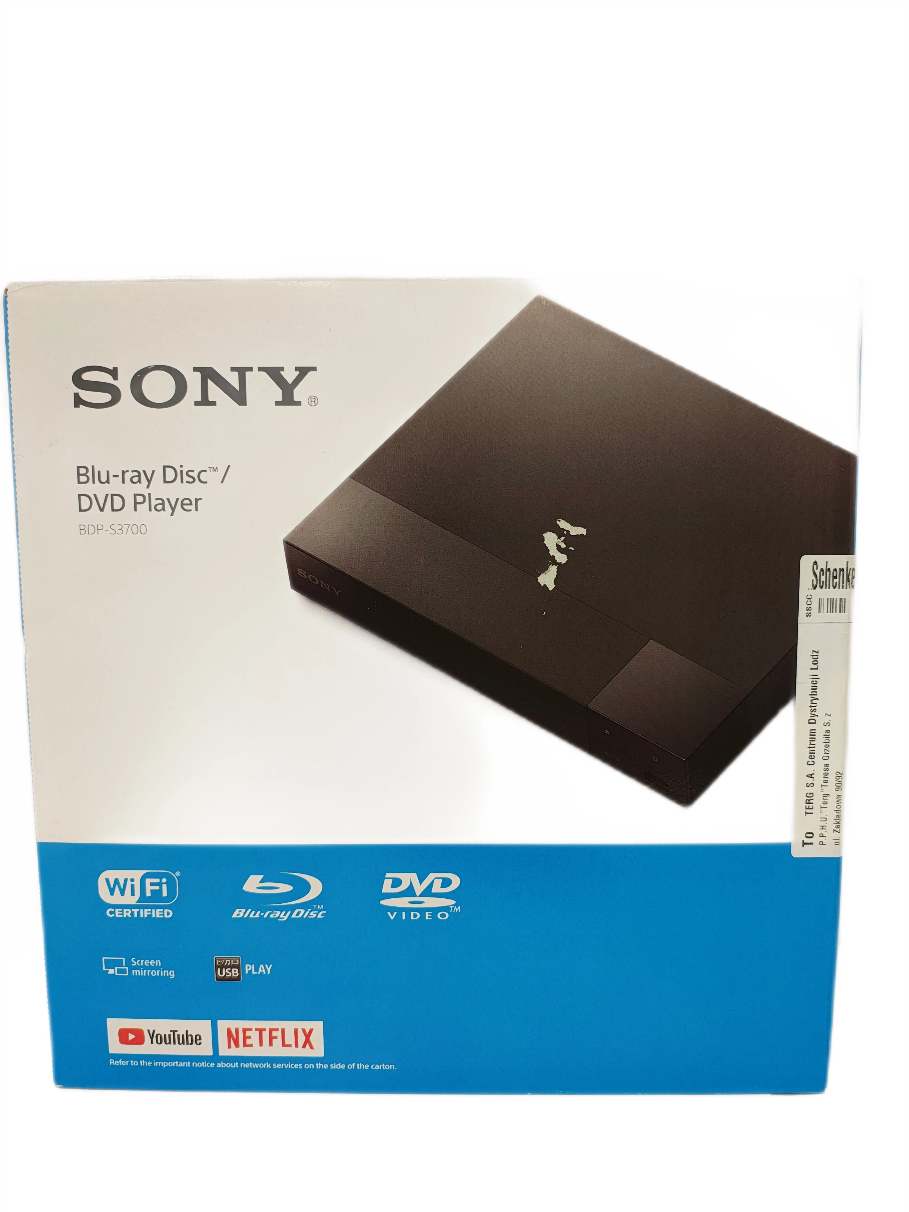 sony-bdp-s3700-odtwarzacz-blu-ray-dvd-youtube-dlna-netflix-usb-wifi-stan-11323-238058