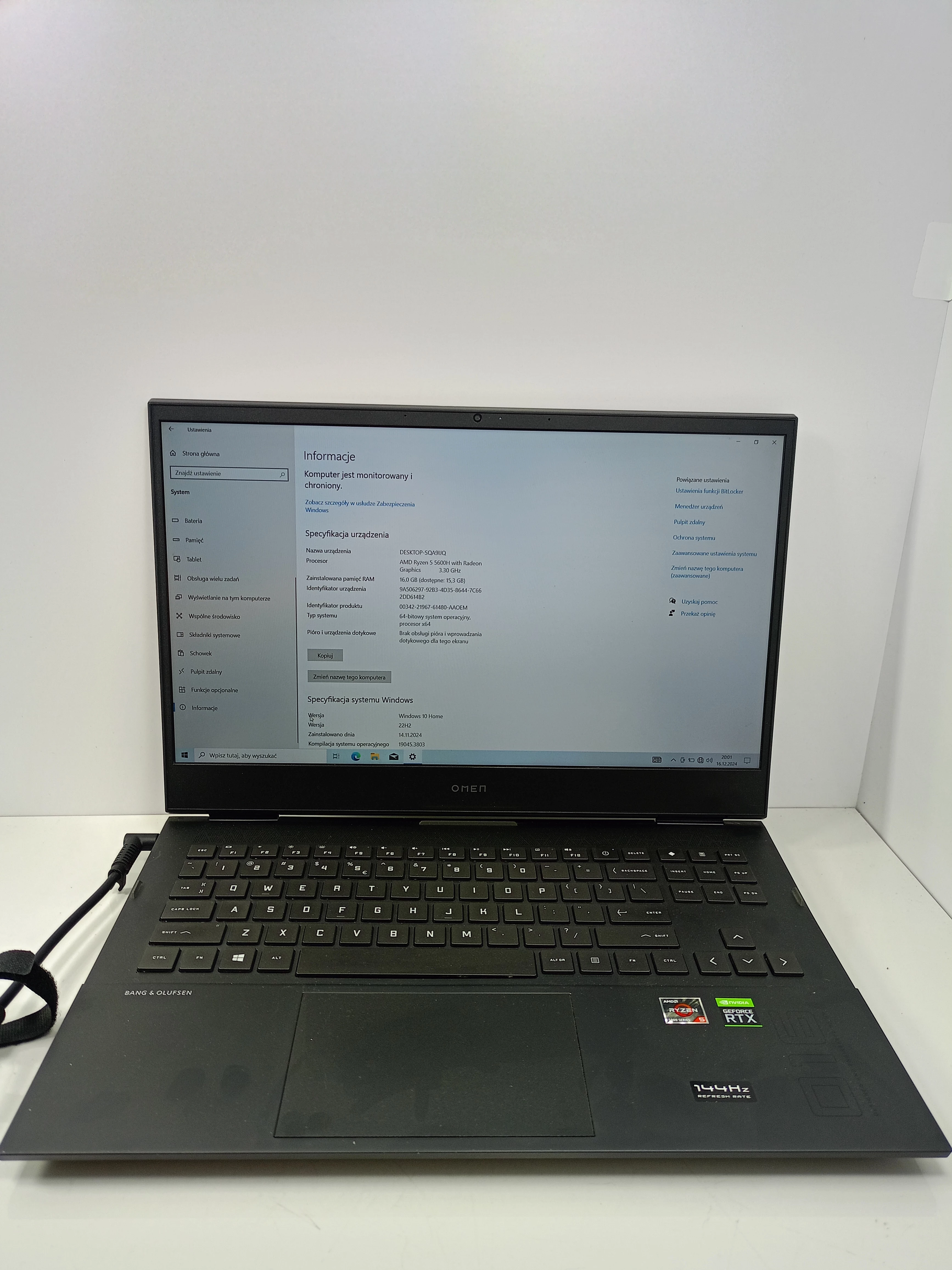 laptop-hp-omen-16-c0220nw-amd-ryzen-5-5600h-16-gb-ram-512-ssd-armii-krajowej-12-pyskowice